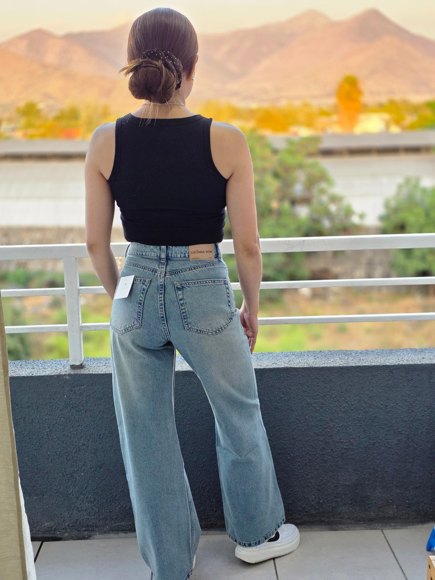 Jeans wide leg